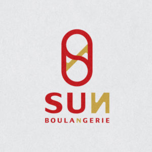 BOULANGERIE SUN ブーランジェリーサン　パン屋　ロゴ